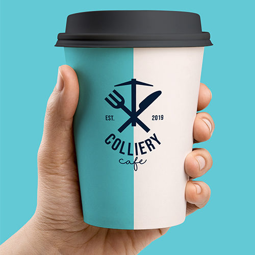 colliery cafe coffee cup