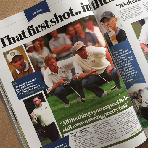 Ryder cup programme