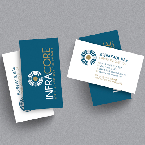 Infracore business cards